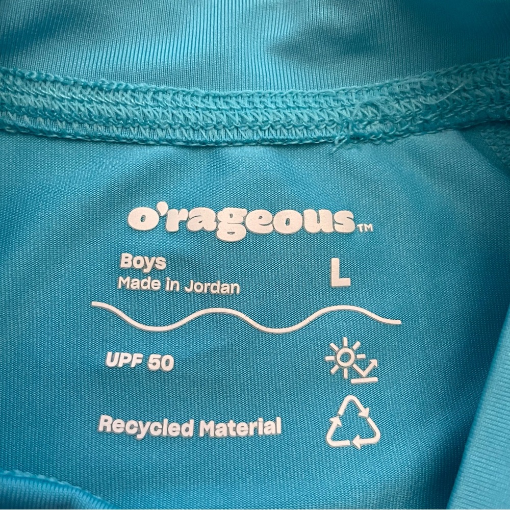 Kids Blue Rash Guard - Picture 5 of 8